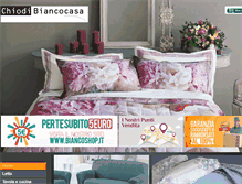 Tablet Screenshot of chiodibiancocasa.com